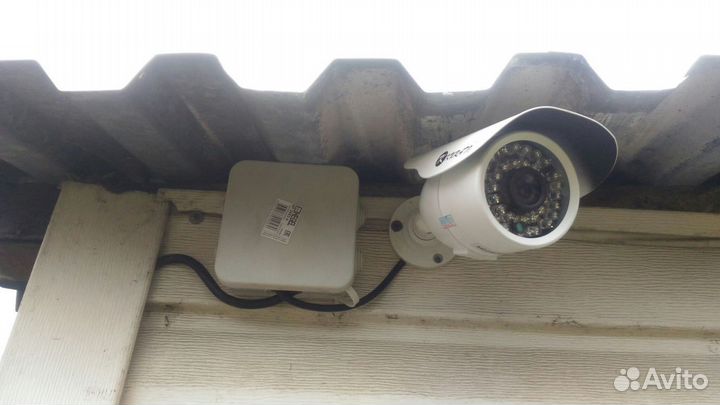 Видеонаблюдение. Комплект на 4 уличные HD камеры