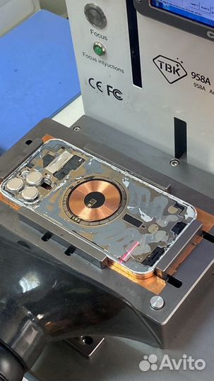 Замена задней крышки iPhone Лазером