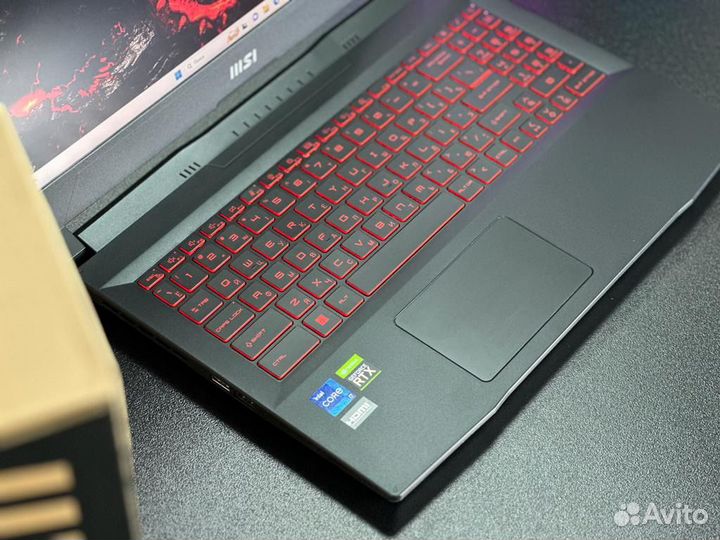 Новый игровой MSI RTX 3060/i7-12пок/240 hz/ssd 512