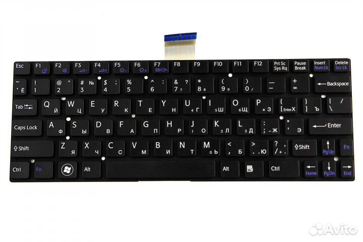 Клавиатура для ноутбука Sony SVT111 черная p/n: H