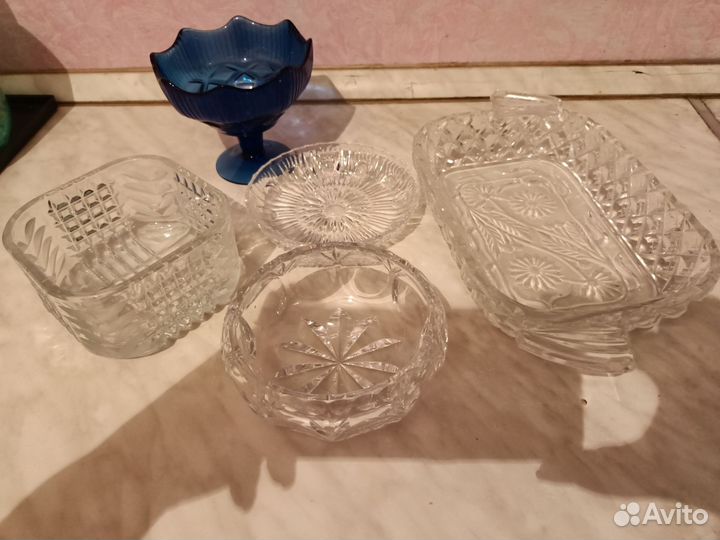 Хрустальная посуда СССР