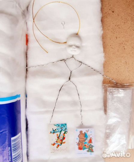 Набор для создания ватной игрушки