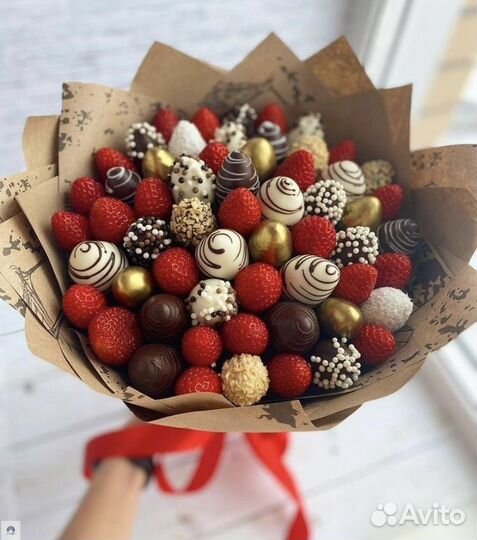 Клубника в бельгийском шоколаде