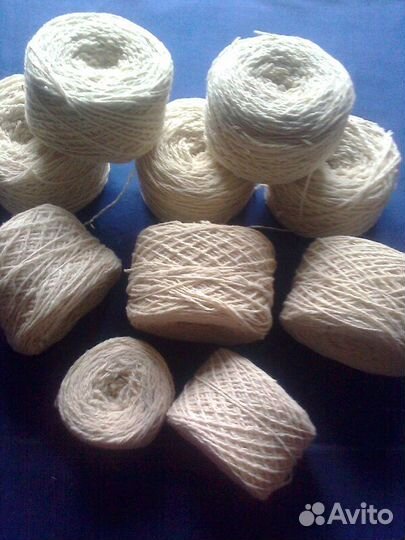 Нитки шерстяные