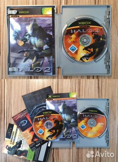 Xbox original / Xbox 360 Halo 2 Steelbook Лицензия