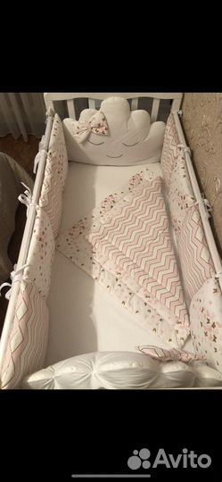 Бортики в детскую кроватку