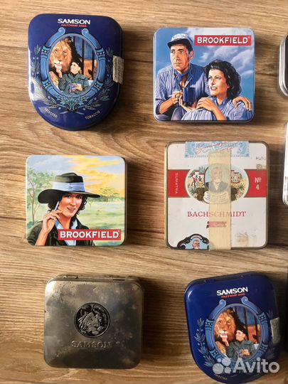 Банки винтажные жестяные Европа