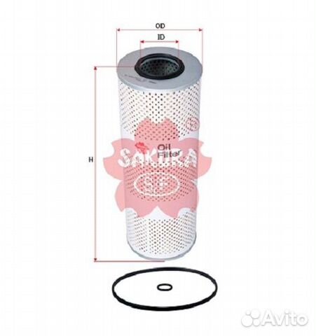 Фильтр масляный sakura O-1009 kato, MMC MS270 (8DC