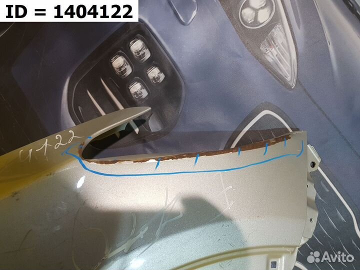 Крыло переднее правое Hyundai Santa Fe