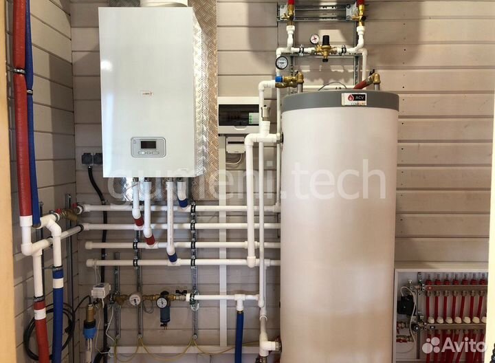 Отопление и водоснабжение. Монтаж под ключ