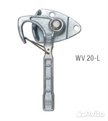 Замок борта прицепа угловой WV 20-L Winterhoff (бе