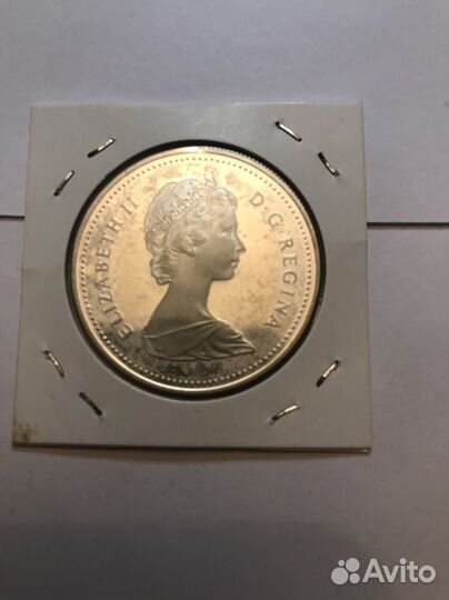 Доллар Канада, юбилейный, серебро