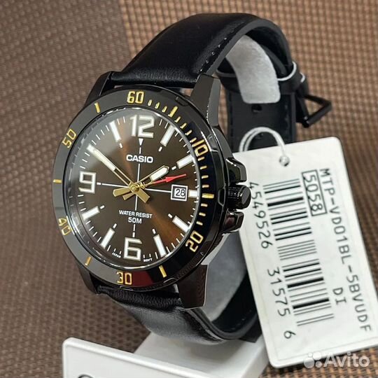 Оригинальные часы Casio Collection MTP-VD01BL-5B