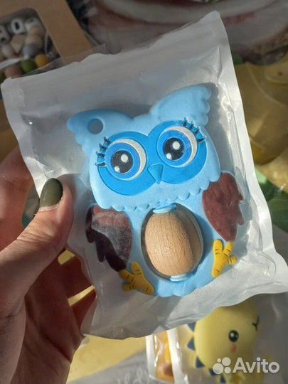 Силиконовые грызунки - прорезыватели