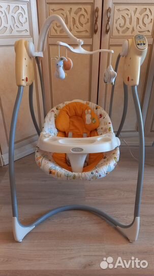 Электронные качели graco