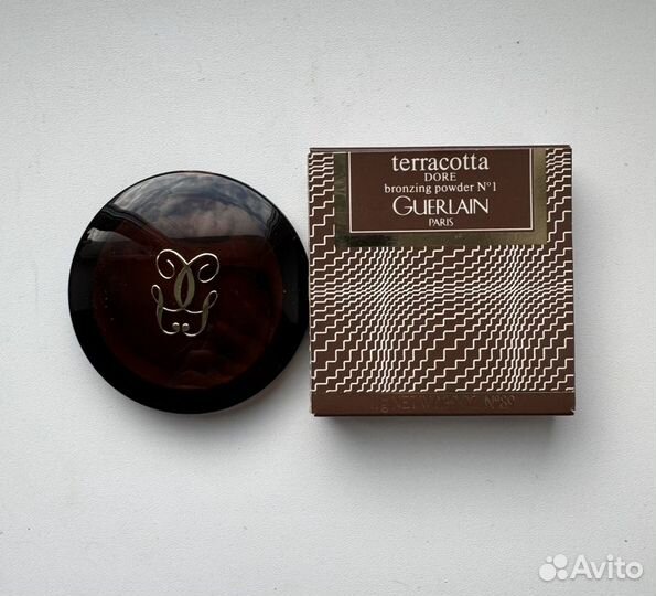 Guerlain terracotta пудра бронзер винтаж