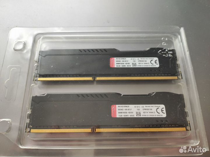 Оперативная память ddr3 2х4gb