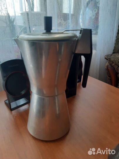 Кофеварка гейзерная ссср.Турка.Пресс ручной СССР