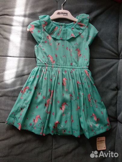 Новое платье для девочек Mothercare 98
