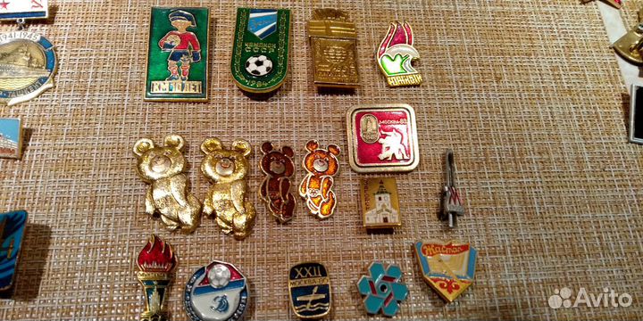 Значки СССР несколько