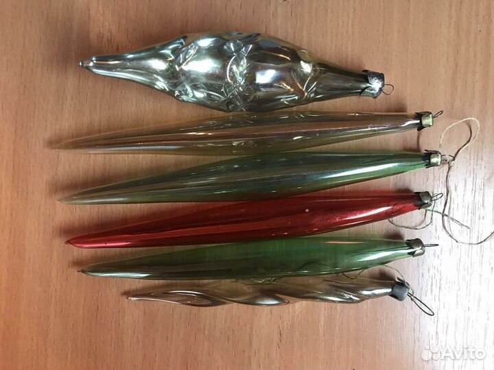 Елочные игрушки СССР