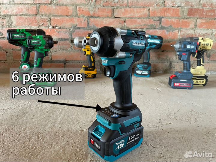 Гайковерт аккумуляторный Makita