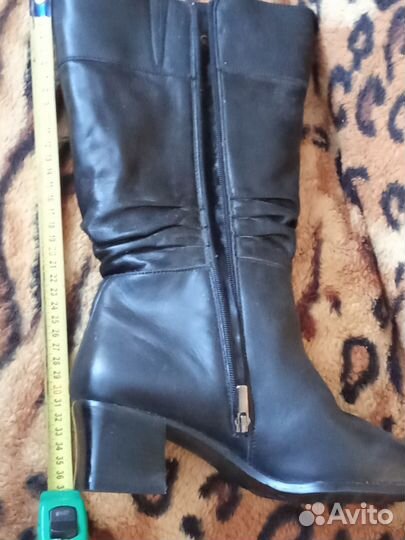 Сапоги женские зимние натуральная кожа