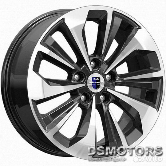 Диски Авиор 7.0/17 5x108 ET45 d67.1 алмаз чёрный