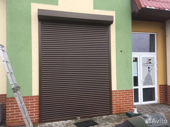 Рольставни автоматические с выключателем 2800х2000