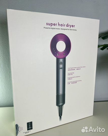 Фен dyson supersonic 7 насадрк фуксия