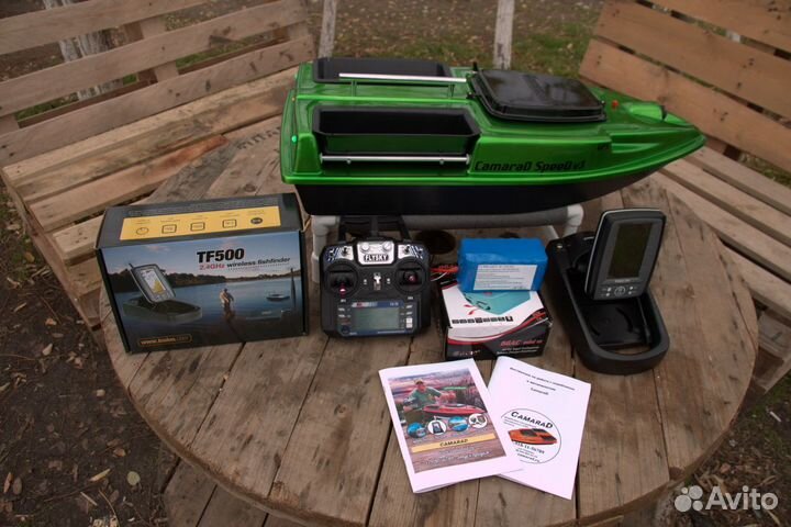 Рыболовный кораблик ультра грин автопилот,TF500