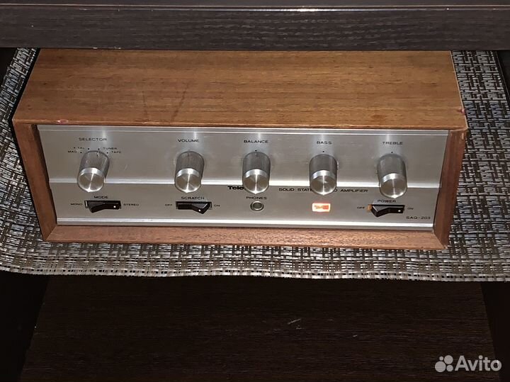 Teleton SAQ-203 Германий & трансформаторы 1969