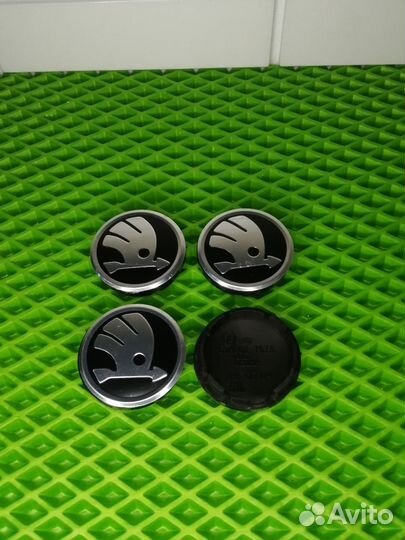 Заглушки колпачки на литые диски на Skoda