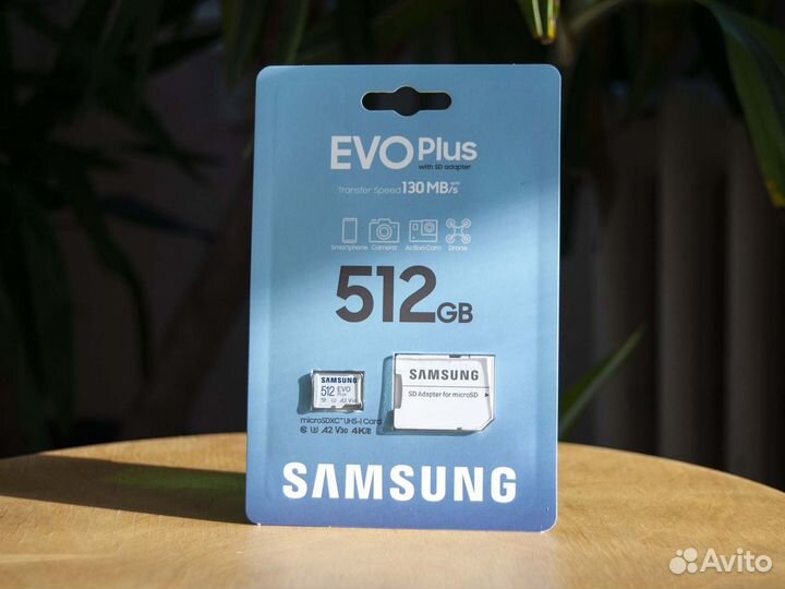 Samsung EVO Plus 512, Оригинал новая карта памяти