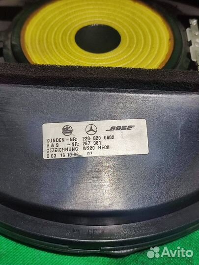 Сабвуфер bose Mercedes-Benz w220