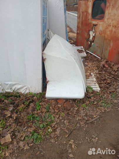 Спойлер на крышу газель