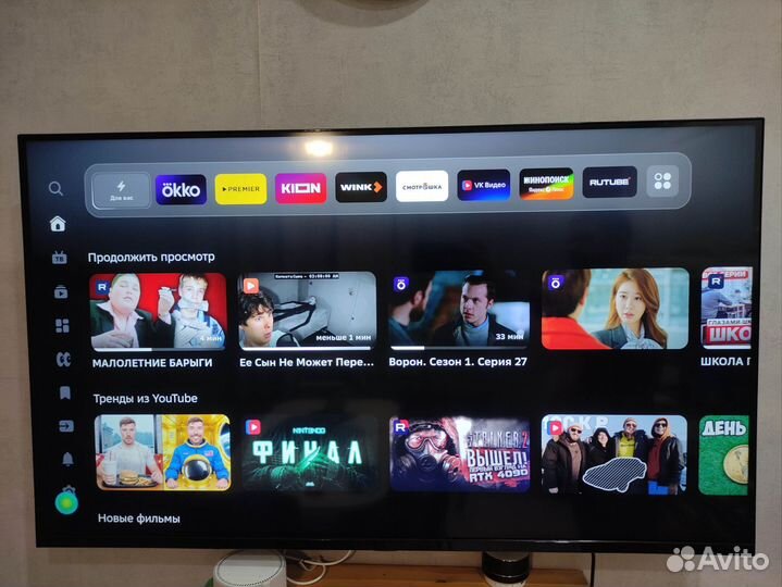 Телевизор Sber SDX-43U4123B, 43