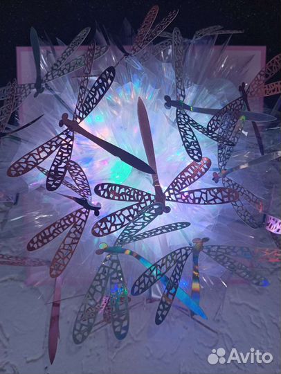 Букет из бабочек (стрекоз)