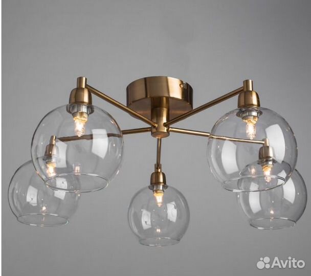 Люстра потолочная Arte Lamp rosaria A8564PL-5RB