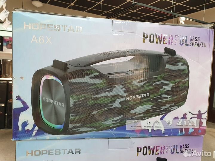 Громкая колонка Hopestar A6X 55Вт Хаки