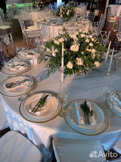 Скатерти банкетные новые