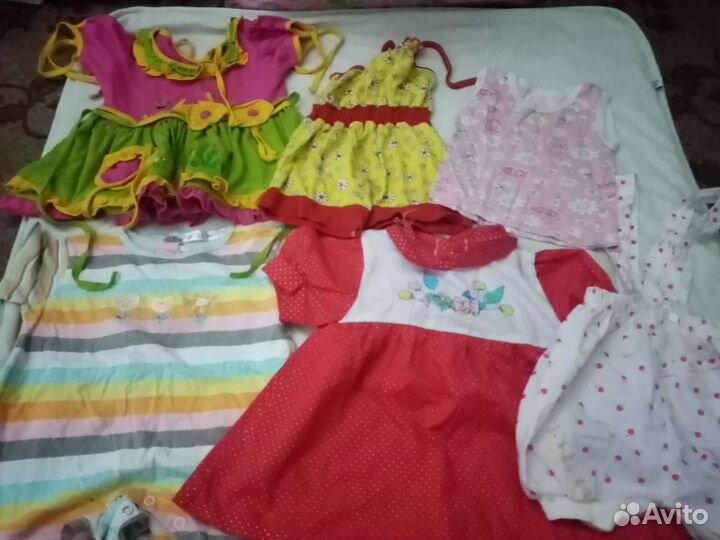 Вещи на девочку до года