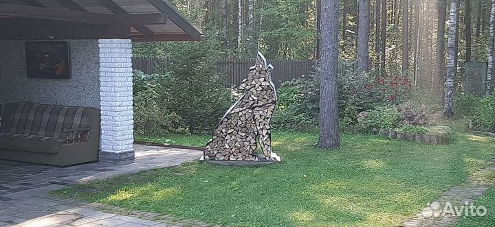 Дровница из пнд