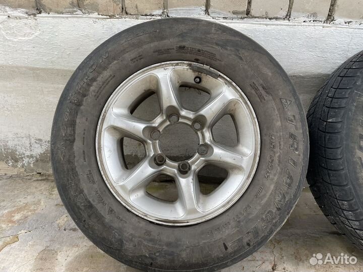 Диски на mitsubishi pajero 2 6x139.7