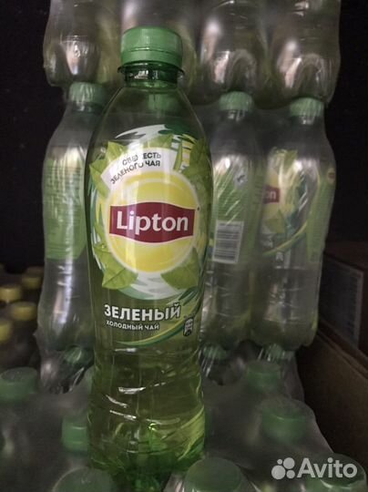Чай Липтон Зеленый 0,5л