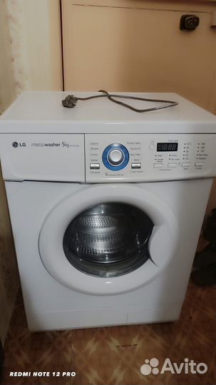 Стиральная машина бу lg 5 кг