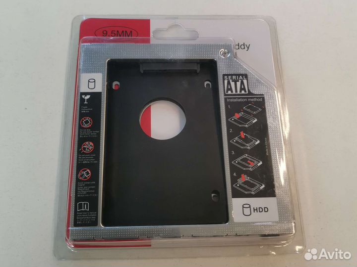 Салазки переходник для hdd/SSD в dvd привод