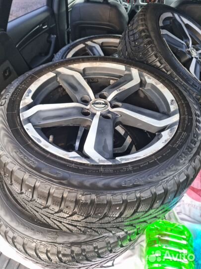 Комплект резина r18 с литыми дисками