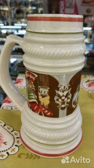 Кружка пивная, фарфор, Германия 1 л