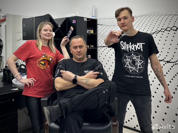 Мужская стрижка и моделирование бороды в Барбершоп